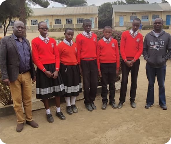 Students at Mount Longonot Vocational College
